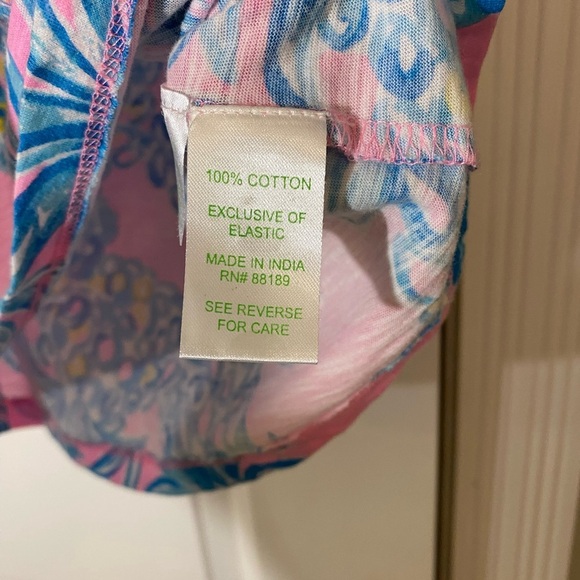 Lilly Pulitzer Essie Pineapple Printed Tunic Top - Picture 6 of 8